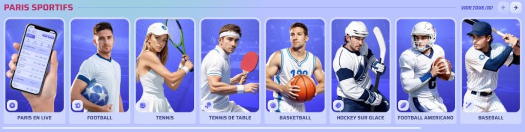 Spinrollz Casino paris sportifs